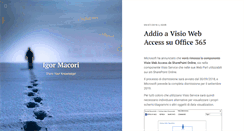 Desktop Screenshot of macori.it